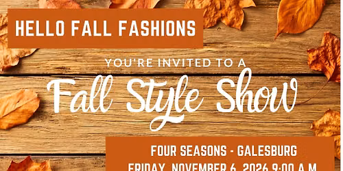 Fashion Show + FREE Gift + Discounts + Doorprizes