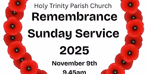 Remembrance Sunday Service