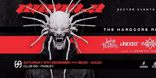 Sector Events presents: UNHOLY - The Hardcore Resistance