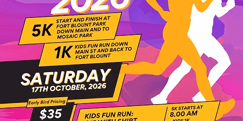 OctoberFAST 5k Fun Run and Kids 1K