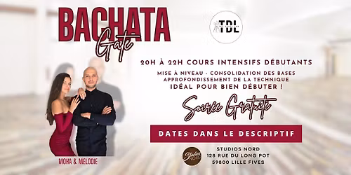 BACHATA GATE avec Moha & M\u00e9lodie (The Dance Lab)