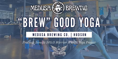 Outdoor Brew Good Yoga with Medusa