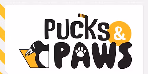 Pucks & Paws Pens Game - Corgi Section!