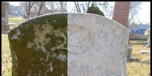 How to Clean a Grave Marker