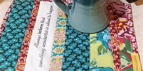 Affirmation mug rugs