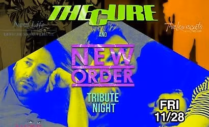 The Cure, Depeche Mode & New Order Tribute Night