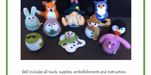 Needle Felting Classs