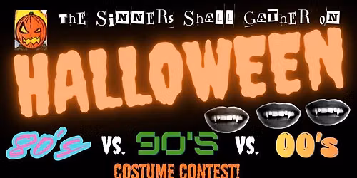 Halloween Party 80's vs 90's vs 00's