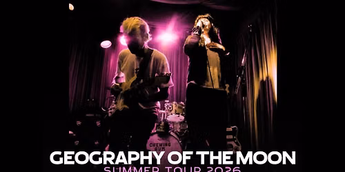 GEOGRAPHY OF THE MOON (diy post-punk psych-wave duo)