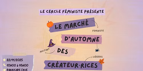 March\u00e9 des Cr\u00e9ateur\u00b7ices du Cercle F\u00e9ministe #2