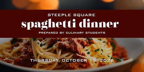 Spaghetti Dinner Fundraiser
