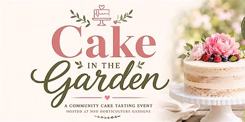 Cake in the Garden