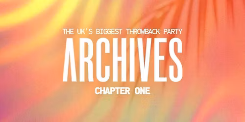 ARCHIVES - CHAPTER ONE | Bournemouth Freshers 2026