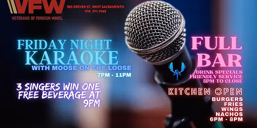 FRIDAY NIGHT KARAOKE