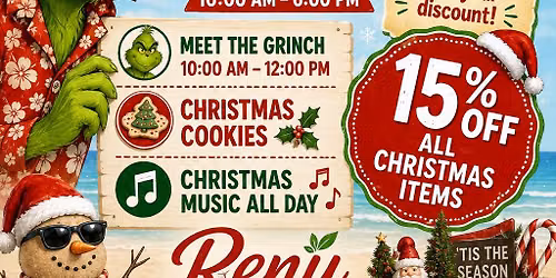 Christmas in July featuring the Grinch!