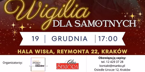 Wigilia dla samotnych w Krakowie