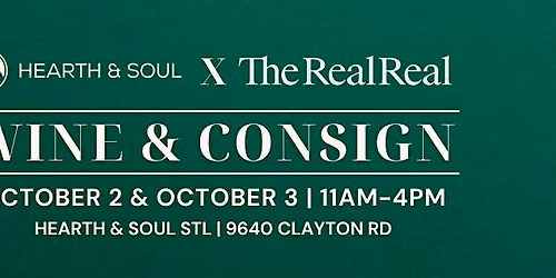 Wine & Consign with the RealReal