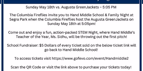 Columbia Fireflies vs. Augusta GreenJackets