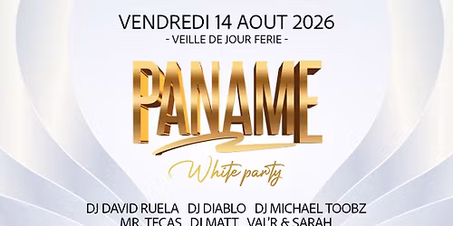 PANAME - VENDREDI 14 AOUT 2026 - Veille de jour feri\u00e9 - La Palmeraie