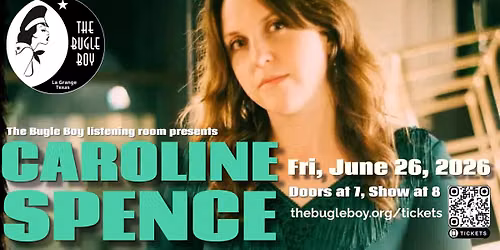 Caroline Spence at the Bugle Boy!