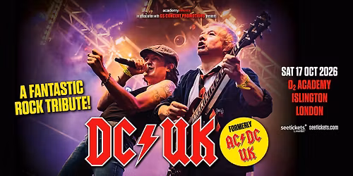 AC\/DC UK (Now known as DC\/UK) | LONDON \ud83c\udff4\udb40\udc67\udb40\udc62\udb40\udc65\udb40\udc6e\udb40\udc67\udb40\udc7f O2 Academy Islington