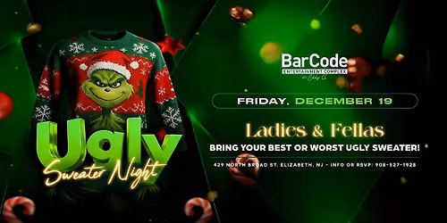 FRIDAYS @ BARCODE - UGLY SWEATER
