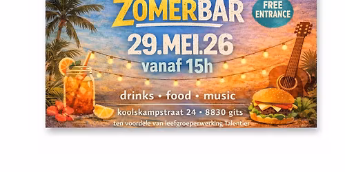 Zomerbar - Zorg Jongeren Dominiek Savio