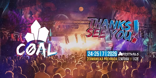 COAL Festival 2026 I \u017dermanick\u00e1 p\u0159ehrada