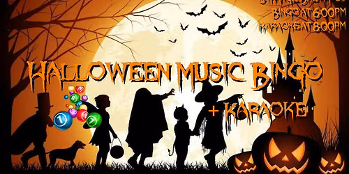 Halloween Music Bingo + Karaoke