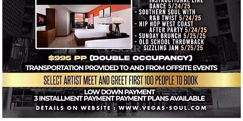 Las Vegas Southern Soul and Blues III at The Orleans Showroom