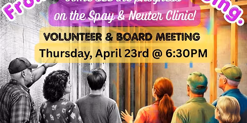 SEE THE CLINIC\/volunteer meeting