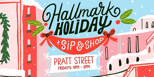 Hallmark Holiday Sip + Shop