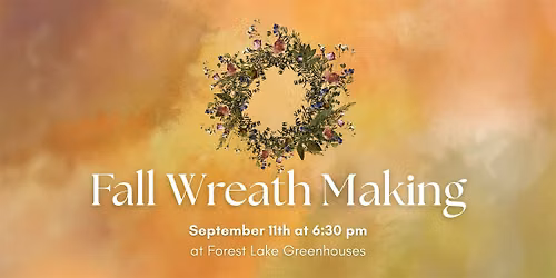 Fall Wreath Making
