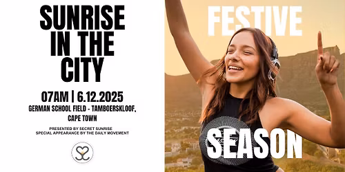 Festive Season | German School Field - Tamboerskloof | Secret Sunrise Cape Town