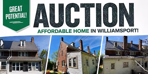 PUBLIC AUCTION- 1536 Mt. Carmel St. Williamsport