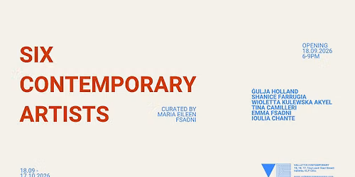 Exhibition Opening: Six Contemporary Artists