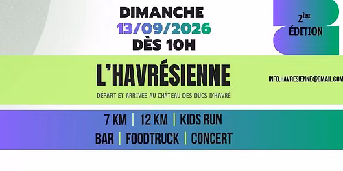 2\u00e8me \u00e9dition de l\u2019Havr\u00e9sienne 