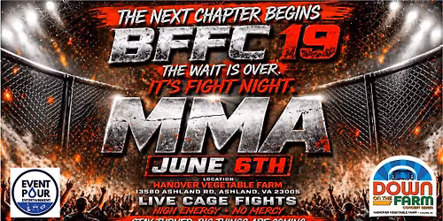 BFFC 19 MMA fights at Hanover Vegetable Farm 