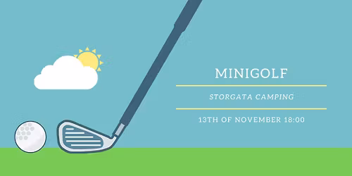 Minigolf at Storgata Camping