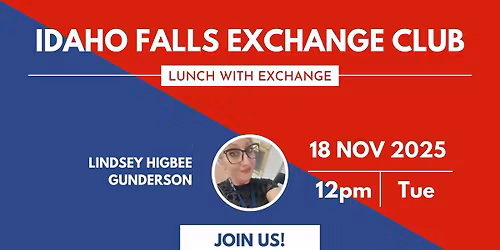 Lunch with Exchange: Lindsey Higbee Gunderson
