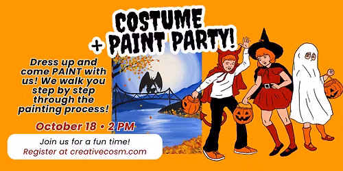 Costume Party + Painting \u201cMothman\u201d!
