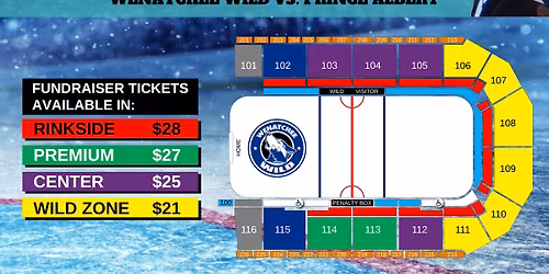Wenatchee Wild CAF\u00c9 Fundraiser