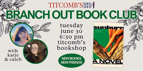 June Branch Out Book Club: Sunburn by Chloe Michelle Howarth