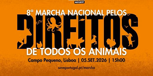Marcha Nacional Pelos Direitos de Todos os Animais 2026
