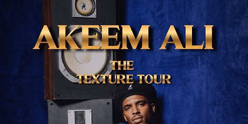 Akeem Ali - The Texture Tour