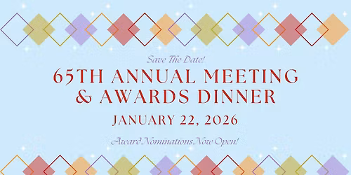 65th Annual Meeting & Awards Dinner