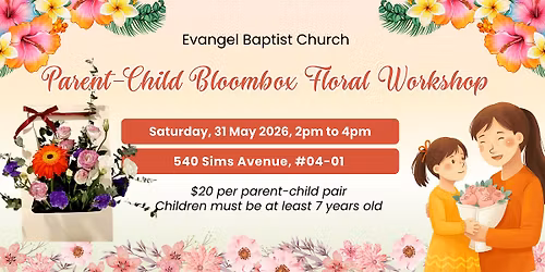 Parent-child bloombox school holidays workshop