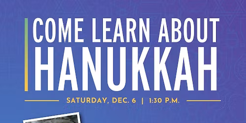 Learn About Hanukkah