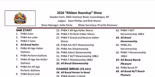 "Ribbon Roundup"