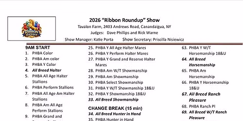 "Ribbon Roundup"